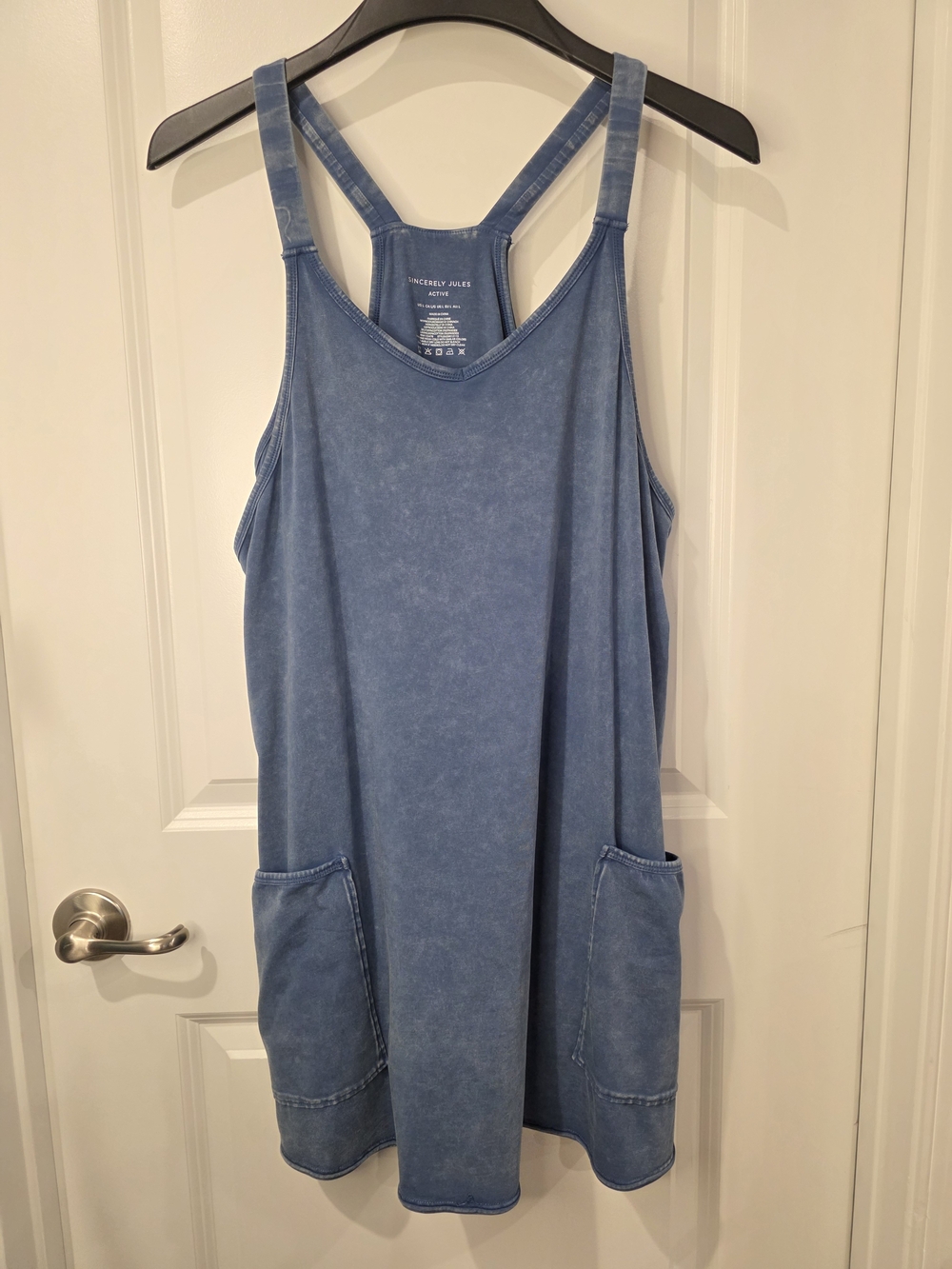 Sincerely Jules Active Mineral Wash Mini Dress/Romper